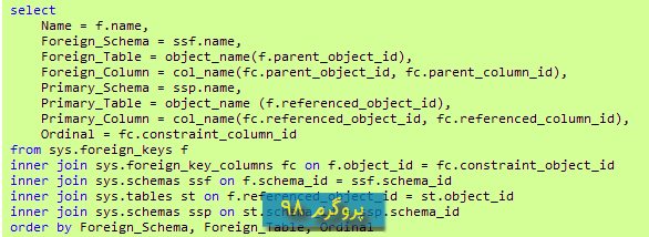 سورس پروژه ی تولیدکننده POCO برای SQL Server در c#.net