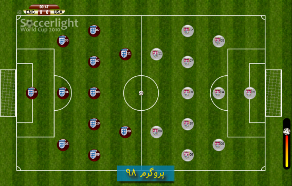 سورس کد بازی فوتبال با استفاده از Silverlight در سی شارپ