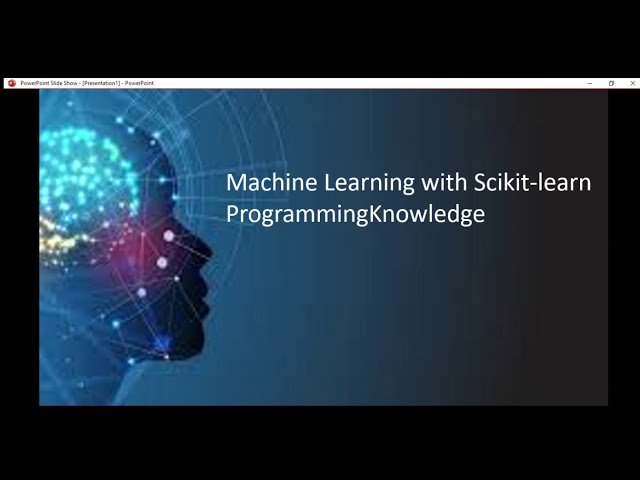 فیلم آموزشی: Scikit-Learn Tutorial 1 - Introduction