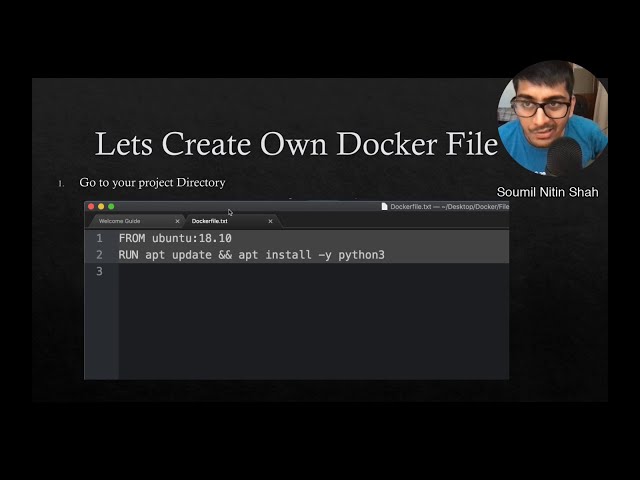 فیلم آموزشی: ایجاد First Docker Image Ubuntu و نصب پایتون شماره 4