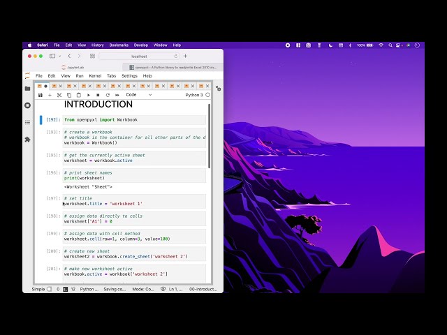 فیلم آموزشی: مقدمه پایتون برای openpyxl با استفاده از LibreOffice Calc با زیرنویس فارسی