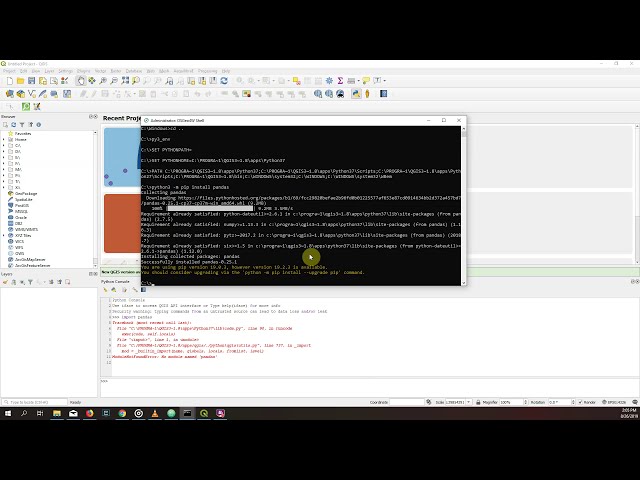 فیلم آموزشی: نصب بسته های پایتون در QGIS 3 برای ویندوز با زیرنویس فارسی