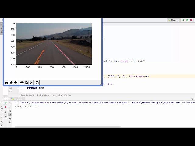 فیلم آموزشی: آموزش OpenCV Python برای مبتدیان 32 - تشخیص خط جاده با OpenCV (قسمت 2) با زیرنویس فارسی