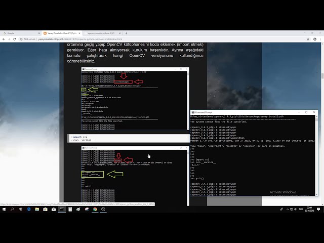 فیلم آموزشی: نصب OpenCV (Python) روی ویندوز از طریق pip با زیرنویس فارسی