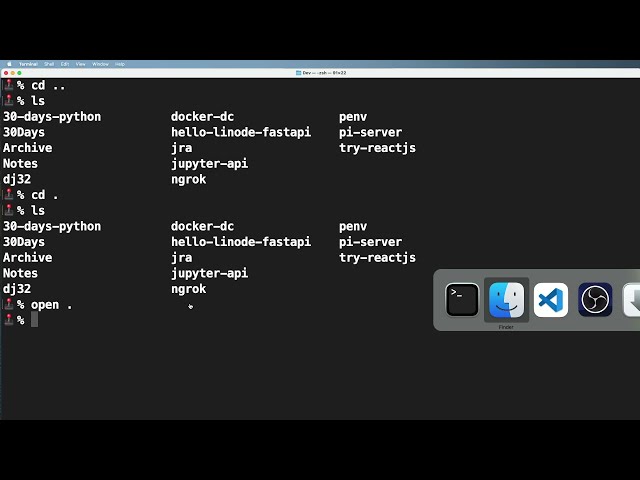 فیلم آموزشی: 4 - راه اندازی محیط مجازی پایتون و پایتون در macOS - سری آموزشی Python & Django 3.2 با زیرنویس فارسی