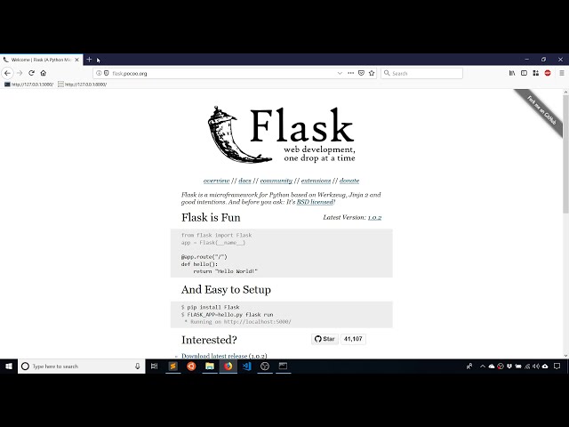 فیلم آموزشی: نحوه نصب و استفاده از Flask در ویندوز برای مبتدیان با زیرنویس فارسی