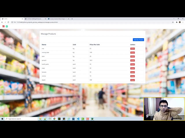 فیلم آموزشی: اپلیکیشن فروشگاه مواد غذایی - 4. محصولات فرانت اند | آموزش پروژه پایتون با زیرنویس فارسی