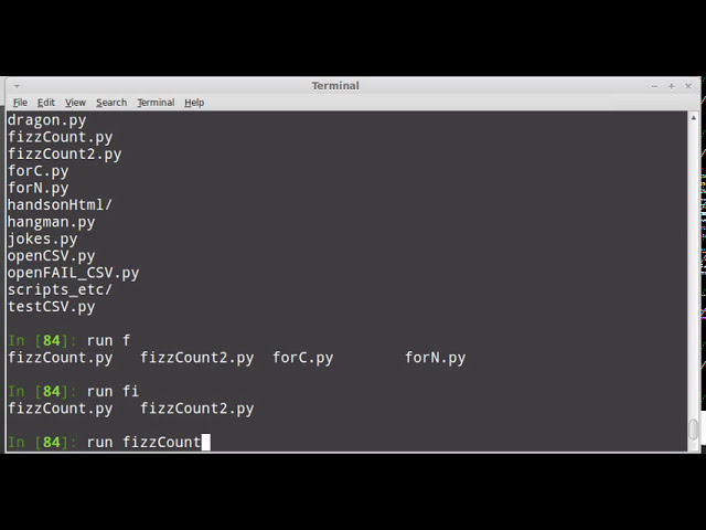 فیلم آموزشی: نحوه اجرای یک اسکریپت پایتون در Ipython .13 (اجرای file.py)