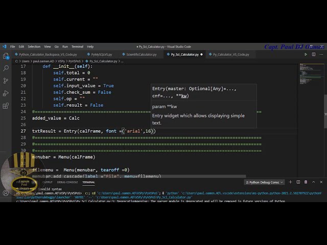 فیلم آموزشی: نحوه ایجاد ماشین حساب علمی با استفاده از پایتون در کد ویژوال استودیو - آموزش کامل با زیرنویس فارسی