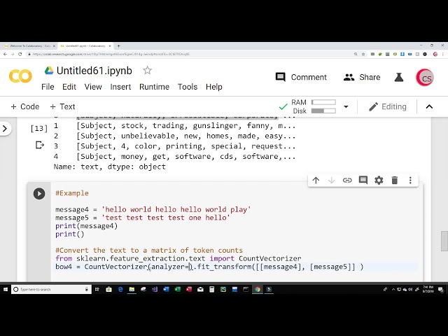 فیلم آموزشی: تشخیص هرزنامه ایمیل با استفاده از Python و MachineA Learning با زیرنویس فارسی