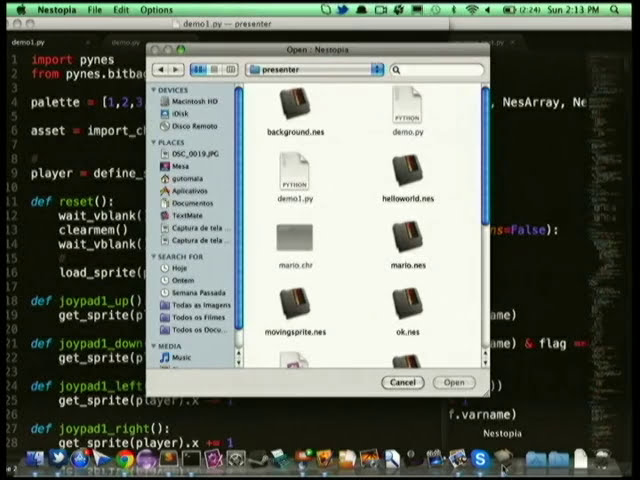 فیلم آموزشی: PyNES: برنامه نویسی پایتون برای نینتندو 8 بیتی.