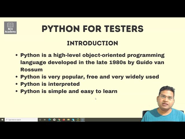 فیلم آموزشی: Python for Testers #1 - مقدمه ای بر آموزش پایتون با زیرنویس فارسی
