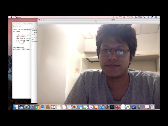 فیلم آموزشی: نحوه باز کردن Image-Video-Webcam در OpenCV (Python) با زیرنویس فارسی