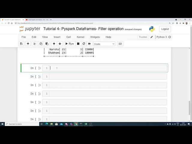 فیلم آموزشی: آموزش 4- Pyspark با Python-Pyspark DataFrames- عملیات فیلتر با زیرنویس فارسی