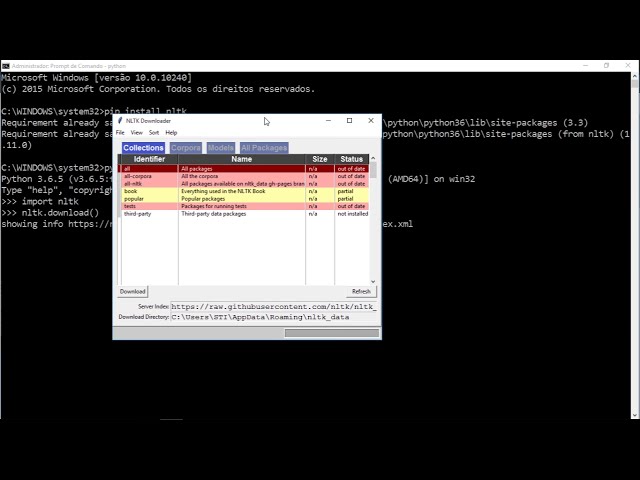 فیلم آموزشی: پردازش زبان طبیعی پایتون با NLTK #2 - نحوه نصب NLTK در ویندوز