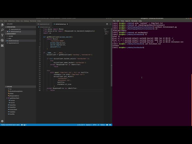فیلم آموزشی: آموزش Python Minio Docker (Minio SDK) در اوبونتو 18.04 با زیرنویس فارسی