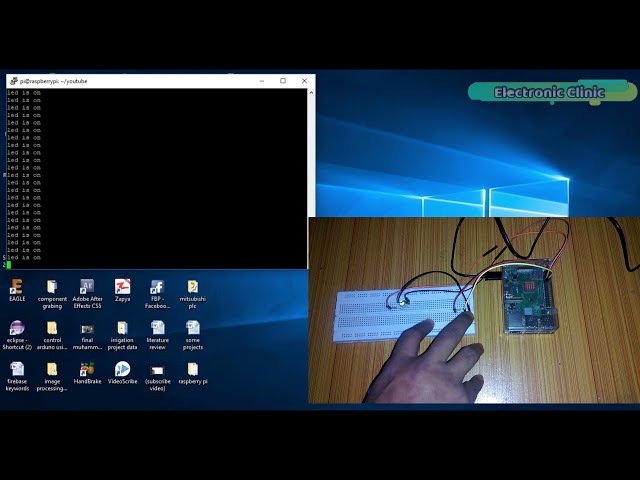 فیلم آموزشی: آموزش رزبری پای 3 شماره 4: کنترل LED با استفاده از برنامه نویسی با دکمه پایتون \ با زیرنویس فارسی