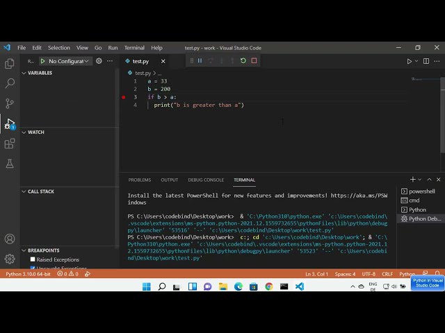 فیلم آموزشی: شروع کار با پایتون در Visual Studio Code | پایتون با VSCode (ویندوز 11) با زیرنویس فارسی