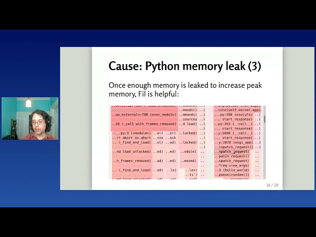 فیلم آموزشی: Itamar Turner-Trauring - اندازه گیری حافظه: پروفایل های حافظه پایتون و زمان استفاده از آنها با زیرنویس فارسی