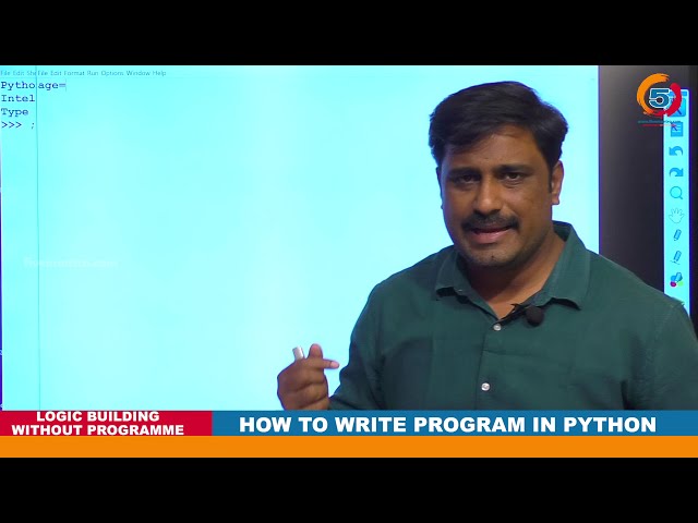 فیلم آموزشی: نحوه نوشتن برنامه در پایتون | ساخت منطق بدون برنامه | قسمت 4 | WisdomJobs با زیرنویس فارسی