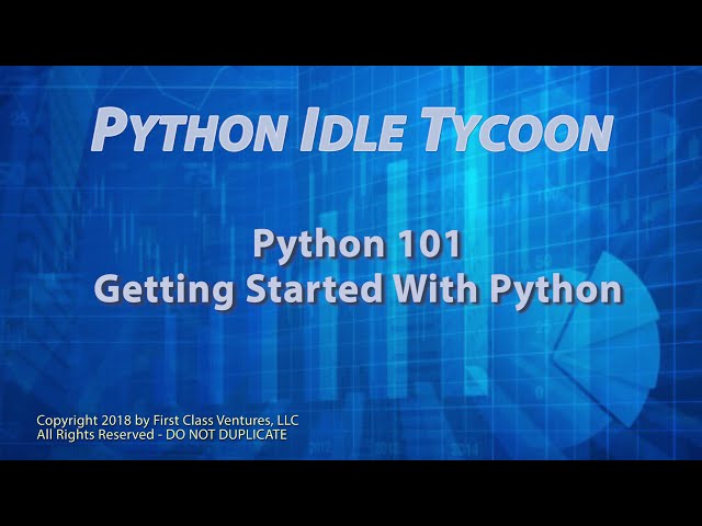 فیلم آموزشی: Python را با ساختن یک بازی تجاری سرگرم کننده Idle Tycoon بیاموزید! پایتون 101 - شروع کار با پایتون با زیرنویس فارسی